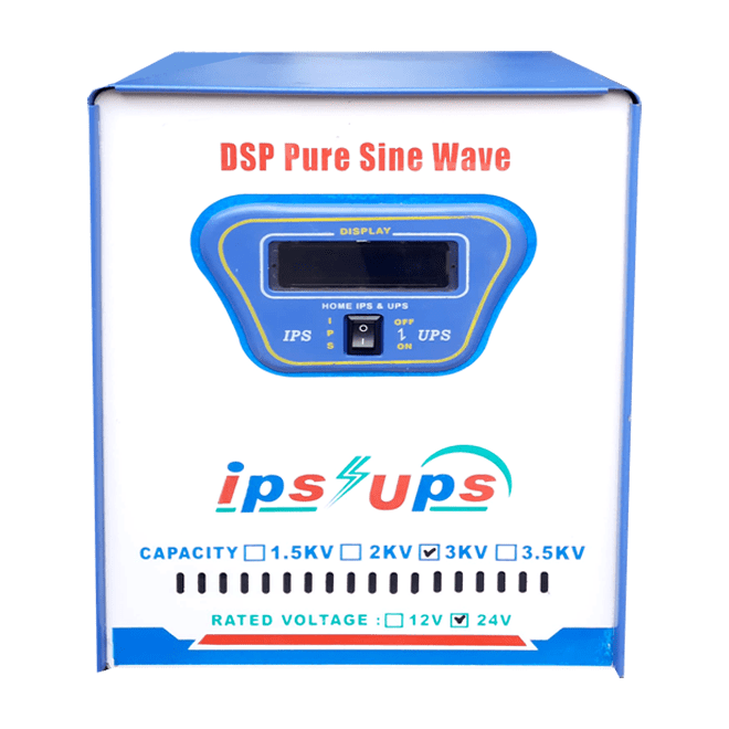 3 KVA 24V DSP SINE WAVE IPS BD PRICE