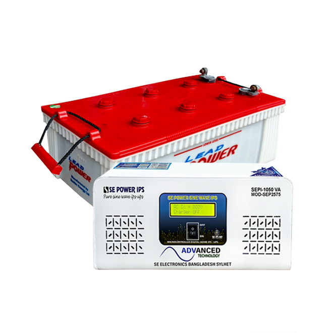 1050va 12v Sinewave IPS + 200Ah Battery